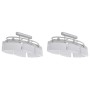 2 Stk. Deckenleuchten mit ellipsoidförmigem Glasschirm E14 von vidaXL, Deckenleuchten - Ref: Foro24-278760, Preis: 144,03 €, ...