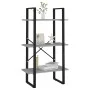 Concrete gray plywood storage shelf 60x30x105 cm by vidaXL, Bookcases and shelves - Ref: Foro24-806511, Price: 42,10 €, Disco...