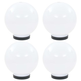 LED-Kugellampen, 4 Stück, kugelförmig, aus PMMA, 20 cm von vidaXL, Außenbeleuchtung - Ref: Foro24-277141, Preis: 69,61 €, Rab...
