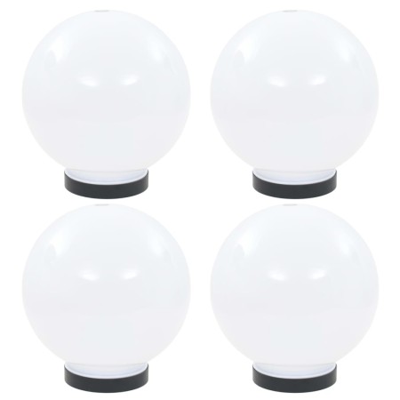 Lámparas de bola LED 4 unidades esféricas PMMA 20 cm by vidaXL, Outdoor lighting - Ref: Foro24-277141, Price: 69,61 €, Discou...