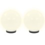 Lámparas de bola LED 4 unidades esféricas PMMA 20 cm by vidaXL, Outdoor lighting - Ref: Foro24-277141, Price: 69,61 €, Discou...
