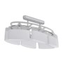 4 Stück Deckenlampen mit ellipsoidem E14-Glaslampenschirm von vidaXL, Deckenleuchten - Ref: Foro24-278761, Preis: 277,48 €, R...