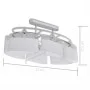 4 Pcs Ceiling Lamps with E14 Ellipsoidal Glass Shade by vidaXL, ceiling lights - Ref: Foro24-278761, Price: 273,25 €, Discoun...