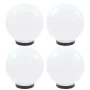 LED ball lamps 4 spherical units PMMA 25 cm by vidaXL, Outdoor lighting - Ref: Foro24-277142, Price: 87,45 €, Discount: %