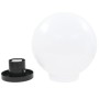 Lámparas de bola LED 4 unidades esféricas PMMA 25 cm de vidaXL, Iluminación de exterior - Ref: Foro24-277142, Precio: 80,63 €...