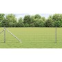 Reja con postes Plateado 0.6 x 50 m Acero