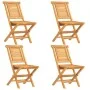 5-piece garden dining set solid teak wood by vidaXL, Garden sets - Ref: Foro24-3154999, Price: 480,56 €, Discount: %