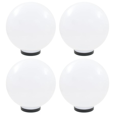 Lámparas de bola LED 4 unidades esféricas PMMA 30 cm by vidaXL, Outdoor lighting - Ref: Foro24-277143, Price: 108,62 €, Disco...