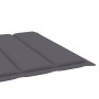 Tumbona de jardín con cojín madera maciza de acacia de vidaXL, Tumbonas - Ref: Foro24-3061602, Precio: 230,86 €, Descuento: %