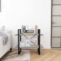Estantería 2 niveles contrachapada gris Sonoma 80x30x70 cm by vidaXL, Bookcases and shelves - Ref: Foro24-821313, Price: 32,8...