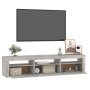 TV-Möbel mit betongrauen LED-Leuchten 180x35x40 cm von vidaXL, TV-Möbel - Ref: Foro24-3152757, Preis: 121,10 €, Rabatt: %