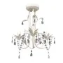 Kristallleuchter 4 Einheiten elegant weiß von vidaXL, Kronleuchter - Ref: Foro24-278739, Preis: 188,37 €, Rabatt: %