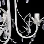 Lámparas de araña de cristal 4 unidades blanco elegante de vidaXL, Lámparas de araña - Ref: Foro24-278739, Precio: 181,12 €, ...