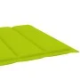 Tumbona de jardín con cojín madera maciza de acacia de vidaXL, Tumbonas - Ref: Foro24-3061613, Precio: 245,76 €, Descuento: %