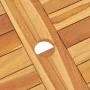 Juego de comedor para jardín 5 piezas madera maciza de teca de vidaXL, Conjuntos de jardín - Ref: Foro24-3155013, Precio: 424...