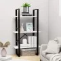 Aufbewahrungsregal aus weißem Sperrholz, 60 x 30 x 105 cm von vidaXL, Bücherregale und Regale - Ref: Foro24-806507, Preis: 39...