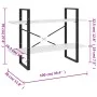 Solid black pine wood 2-level shelf 100x30x70 cm by vidaXL, Bookcases and shelves - Ref: Foro24-806476, Price: 50,49 €, Disco...