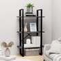 Lagerregal aus grauem Sperrholz, 60 x 30 x 105 cm von vidaXL, Bücherregale und Regale - Ref: Foro24-806509, Preis: 37,12 €, R...