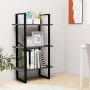 Gray plywood storage shelf 60x30x105 cm by vidaXL, Bookcases and shelves - Ref: Foro24-806509, Price: 36,80 €, Discount: %