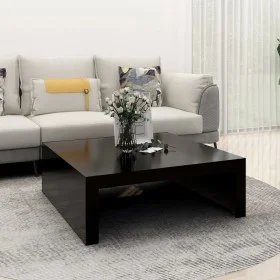 Couchtisch aus schwarzem Sperrholz, 100 x 100 x 35 cm von vidaXL, Couchtisch - Ref: Foro24-808568, Preis: 73,87 €, Rabatt: %