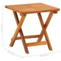 Garden lounger with table and cushion in solid acacia wood by vidaXL, Loungers - Ref: Foro24-3061624, Price: 247,49 €, Discou...
