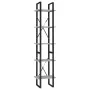 5-tier shelving unit gray engineered wood 40x30x175 cm by vidaXL, Bookcases and shelves - Ref: Foro24-3081972, Price: 79,71 €...