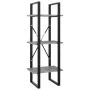5-tier shelving unit gray engineered wood 40x30x175 cm by vidaXL, Bookcases and shelves - Ref: Foro24-3081972, Price: 79,71 €...