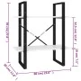 Sperrholzregal 2 Ebenen braune Eiche 60x30x70 cm von vidaXL, Bücherregale und Regale - Ref: Foro24-821308, Preis: 42,33 €, Ra...