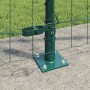 Reja con postes Verde 1.2 x 10 m Acero