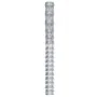 Silver galvanized steel garden fence 50x1.25 m by vidaXL, fence panels - Ref: Foro24-149503, Price: 112,75 €, Discount: %