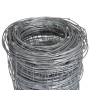 Silver galvanized steel garden fence 50x1.25 m by vidaXL, fence panels - Ref: Foro24-149503, Price: 126,90 €, Discount: %