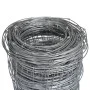 Silver galvanized steel garden fence 50x1.25 m by vidaXL, fence panels - Ref: Foro24-149503, Price: 112,75 €, Discount: %