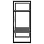 2-level gray plywood shelf 60x30x70 cm by vidaXL, Bookcases and shelves - Ref: Foro24-806429, Price: 29,12 €, Discount: %