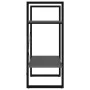 2-level gray plywood shelf 60x30x70 cm by vidaXL, Bookcases and shelves - Ref: Foro24-806429, Price: 28,83 €, Discount: %