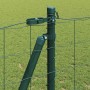 Reja con postes Verde 1.2 x 10 m Acero