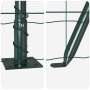Reja con postes Verde 1.2 x 10 m Acero