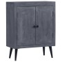 Aparador de madera maciza de mango 60x30x76 cm
