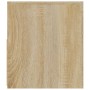 Mesitas de noche con luces LEDs 2 uds roble Sonoma 60x35x40 cm by vidaXL, Nightstands - Ref: Foro24-3080737, Price: 82,73 €, ...