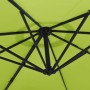 Wall umbrella with apple green LED 290 cm by vidaXL, Umbrellas - Ref: Foro24-362893, Price: 137,54 €, Discount: %