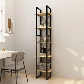 5-tier solid pine wood shelf 40x30x175 cm by vidaXL, Bookcases and shelves - Ref: Foro24-3081973, Price: 94,62 €, Discount: %
