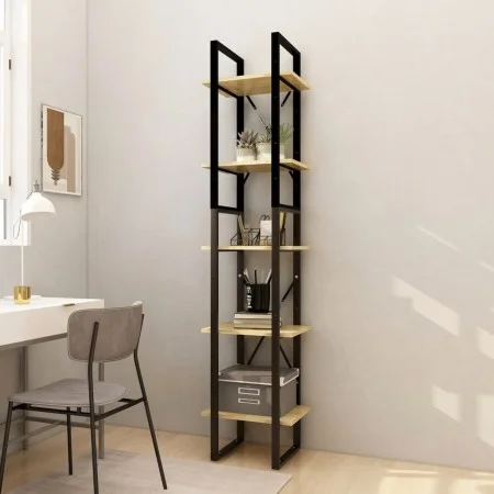 5-tier solid pine wood shelf 40x30x175 cm by vidaXL, Bookcases and shelves - Ref: Foro24-3081973, Price: 94,56 €, Discount: %