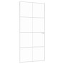 Puerta de interior vidrio templado y aluminio blanco 93x201,5cm | Foro24.es | Tu tienda online para hogar, jardín y más Foro24.es