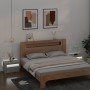 Nachttische mit LEDs 2 Einheiten betongrau 60x35x40 cm von vidaXL, Nachttische - Ref: Foro24-3080738, Preis: 89,43 €, Rabatt: %