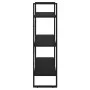 Black plywood shelf 80x30x105 cm by vidaXL, Bookcases and shelves - Ref: Foro24-806528, Price: 54,73 €, Discount: %