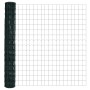 Reja con postes Verde 1.2 x 25 m Acero
