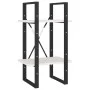 Bookshelf with 5 levels made of white pine wood 40x30x175cm by vidaXL, Bookcases and shelves - Ref: Foro24-3081974, Price: 94...