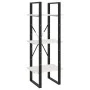 Bookshelf with 5 levels made of white pine wood 40x30x175cm by vidaXL, Bookcases and shelves - Ref: Foro24-3081974, Price: 94...