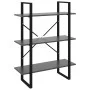 Graues Sperrholzregal 80x30x105 cm von vidaXL, Bücherregale und Regale - Ref: Foro24-806529, Preis: 38,88 €, Rabatt: %