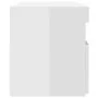 LED nightstands 2 units glossy white plywood 60x35x40 cm by vidaXL, Nightstands - Ref: Foro24-3082787, Price: 76,39 €, Discou...