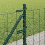 Reja con postes Verde 0.6 x 50 m Acero
